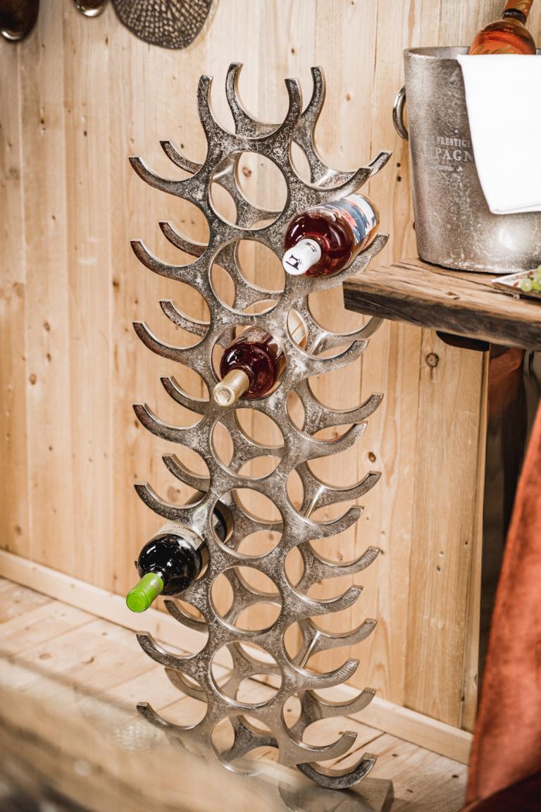 Weinregal Flaschenregal Metall Silber 27 Flaschen XXL weinregal-flaschenregal-metall-silber-27-flaschen-xxl
