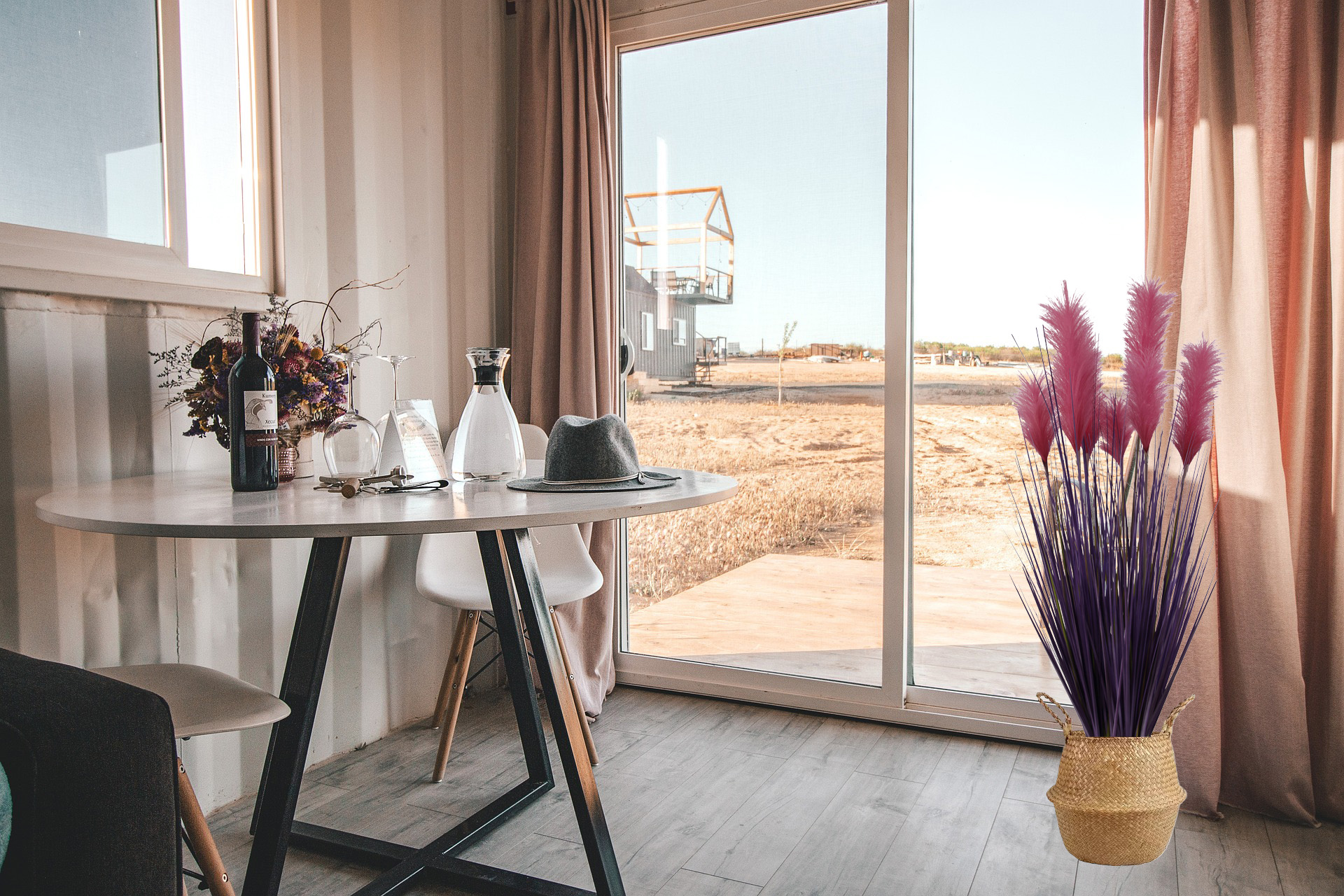 Künstliche Gräser Gras Kunstgras mit Topf für dein Zuhause