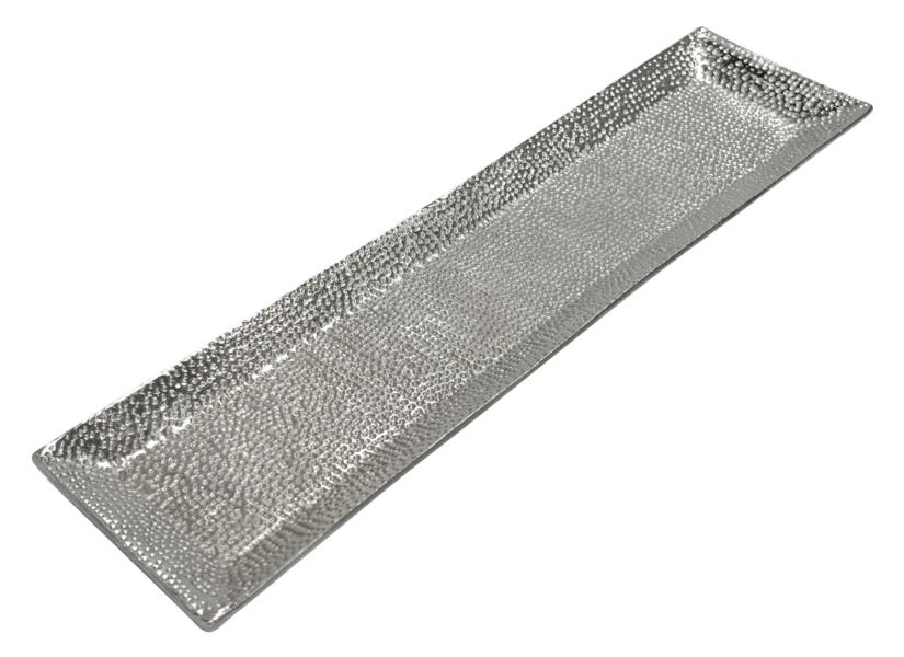 Schale Hammerschlag Silber aus Metall