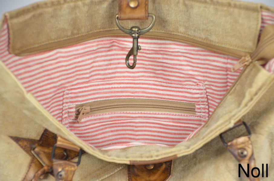 Handtasche Canvas Shopper Colmore Living Stern