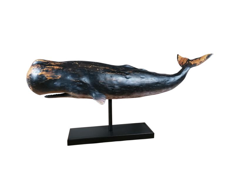 Wal Figur XXL Blau 77 cm