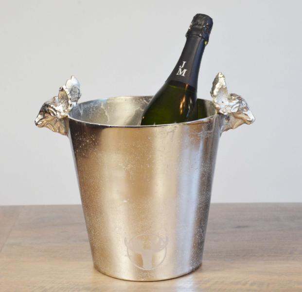 Colmore-Weink-hler-Champagnerk-hler-Flaschenk-hler-mit-Elchkopf