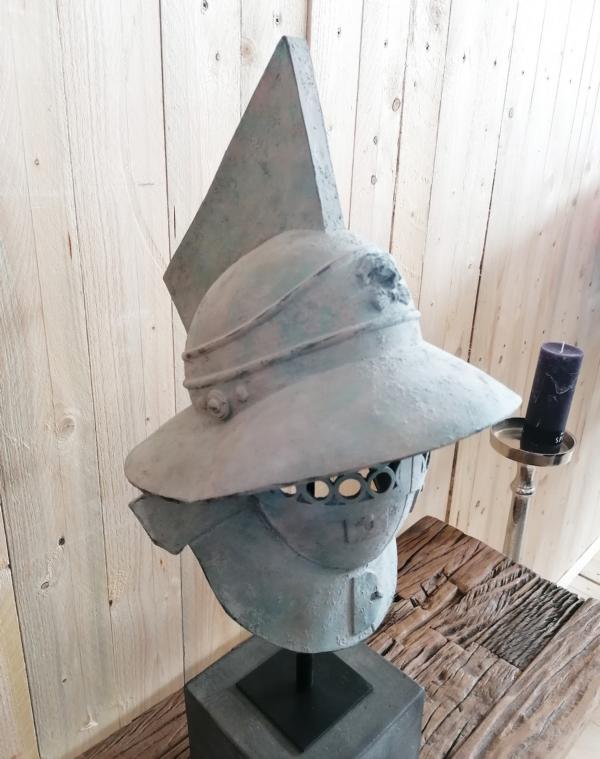 Helm-Statue-Dekoration-Polyresin-MN-CH-4101-7 Helm Deko Dekoration Gladiatoren Römer