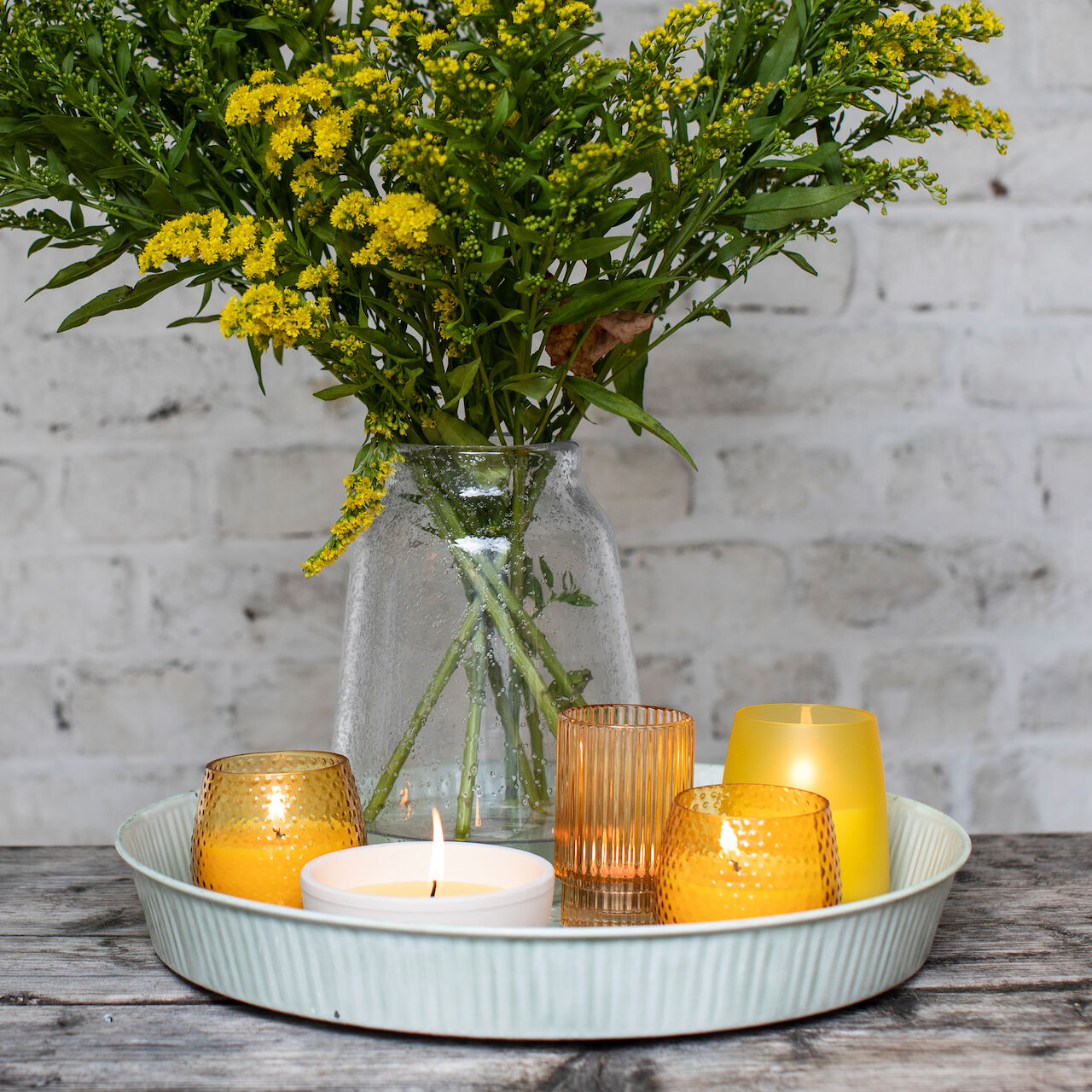 Duftkerze Lemon Breeze Citronella 13 h