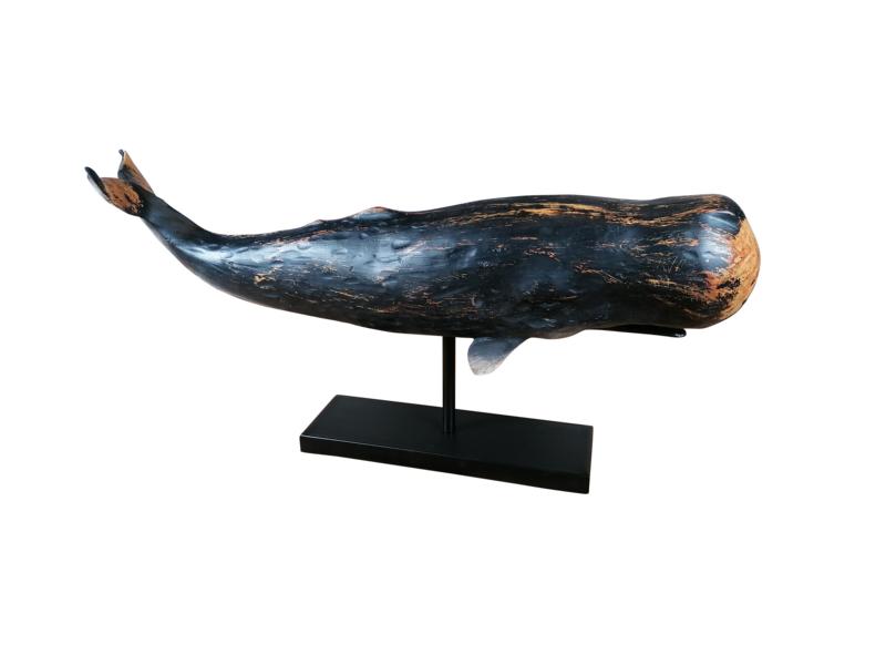 Wal Figur XXL Blau 77 cm