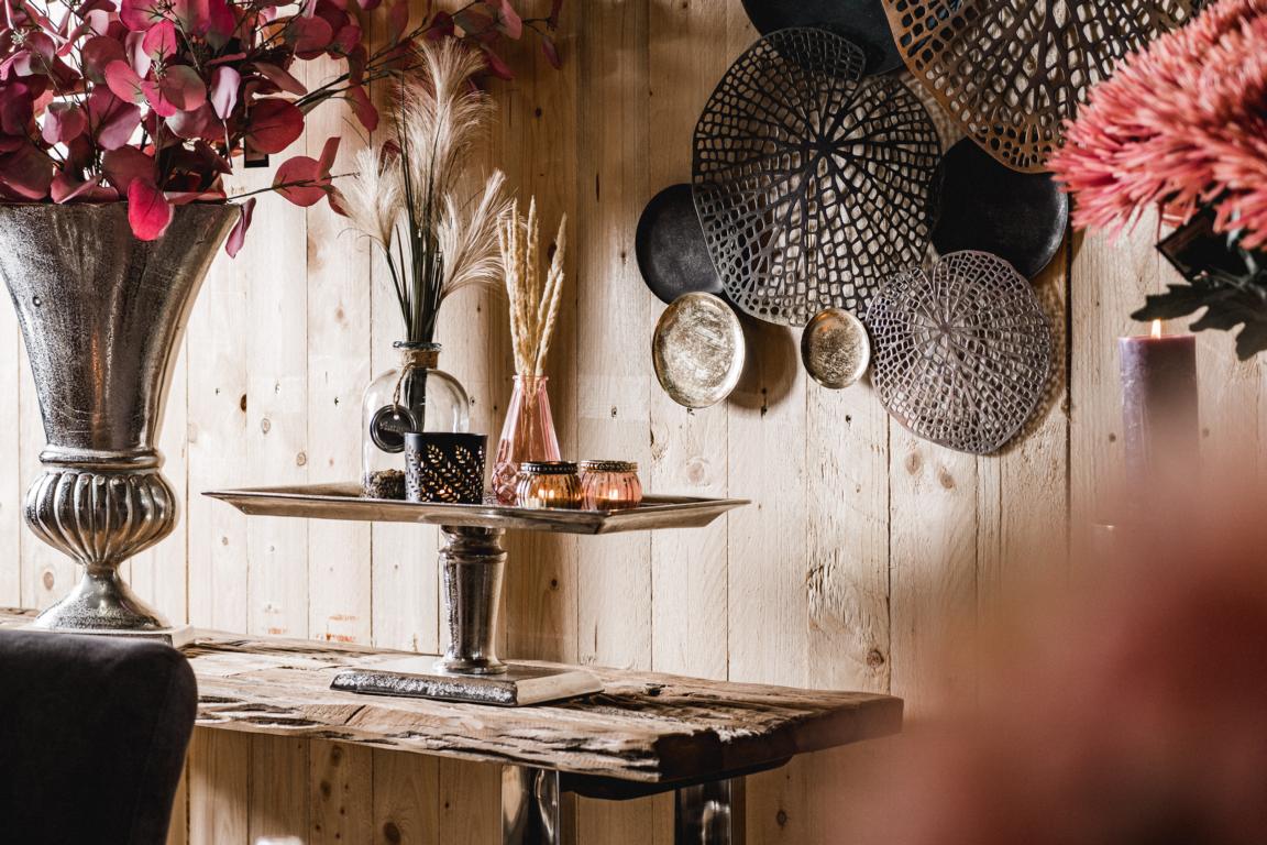 Etagere Silber aus Aluminium (Metall) Etagere rechteckig Silber Aluminium