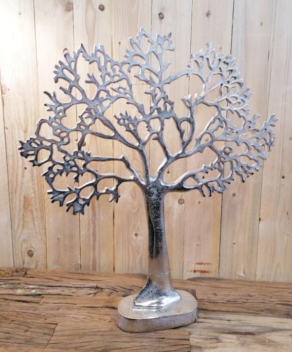 Dekobaum-Schmuckbaum-Silber-Metall-Aluminium-MN-DE-5093 Dekobaum Baum Schmuck Schmuckbaum Silber aus Aluminium