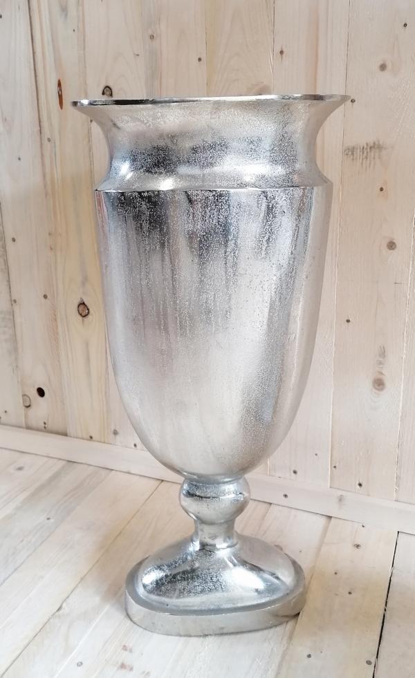 Vase Silber 66 cm