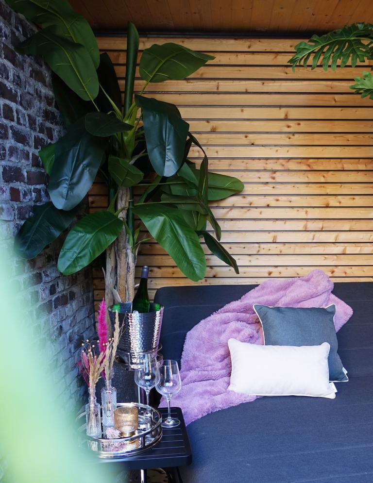 Kissen-Outddor-Olefin-von-MichaelNoll-20 Kissen Outdoor Dunkelblau Anthrazit Premium-Qualität 30x50 cm