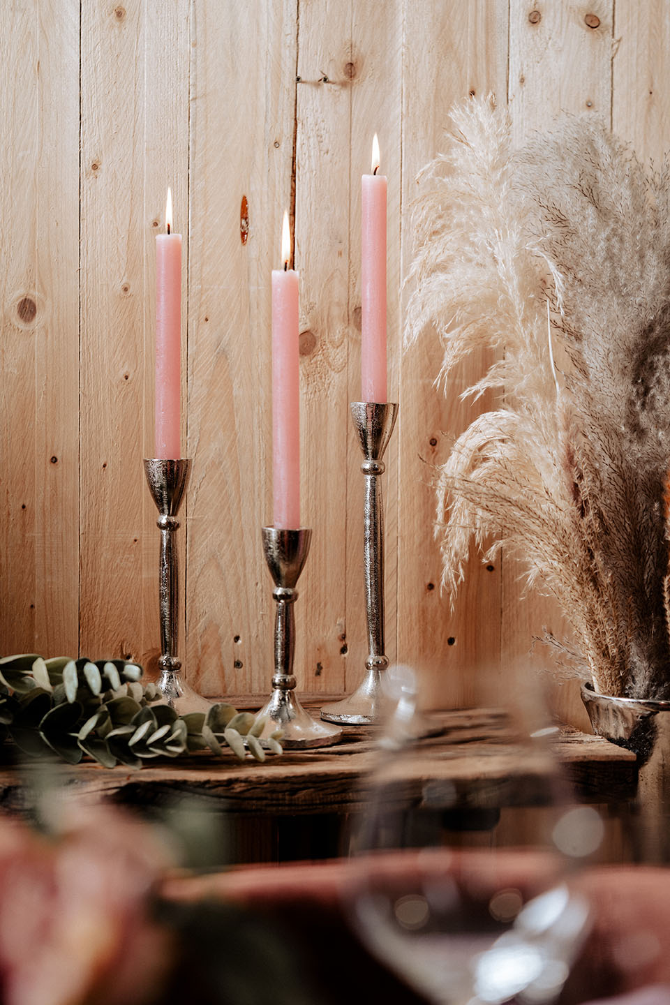 KATHRIN_BARNETZKE_Noll-19112022-Ambiente-43 Kerzenständer 3er Set Silber aus Metall (Aluminium)