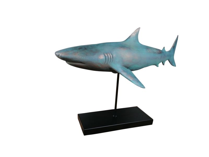 Hai Figur Statue XXL 59x24x38,5 cm