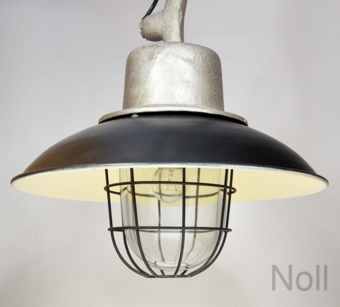 Colmore-Deckenleuchte-Deckenlampe-im-Industrial-Look Deckenlampe Industrial Colmore Schwarz Gitter