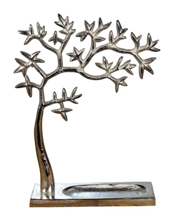 Schmuckbaum-Ablage-Aluminium-Silber-MN-DE-5033-5034-15d1b334f91f77 Schmuckbaum Silber 37,5 cm oder 31 cm