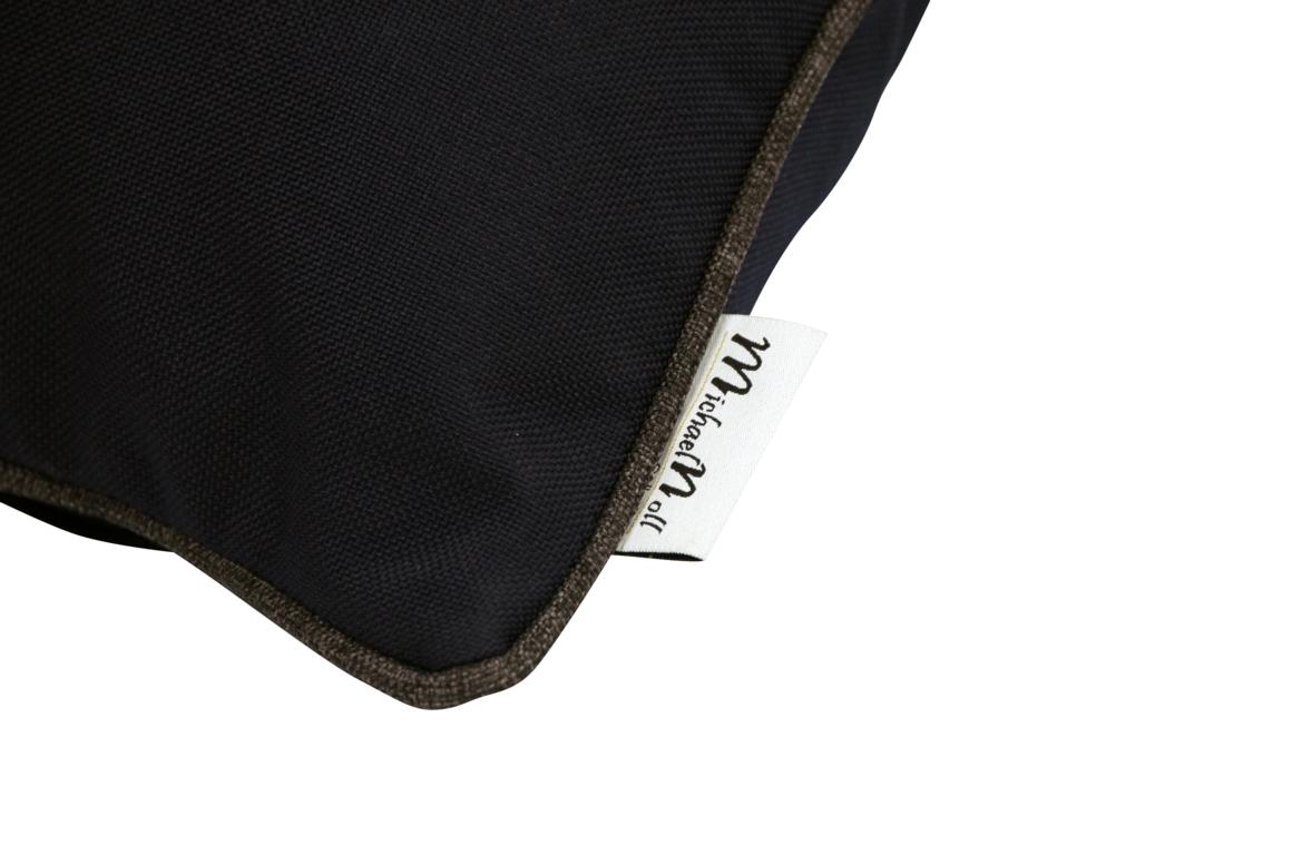 Kissen-Outdoor-mit-Keder-Olefin-Lounge-Dunkelblau-MN-KI-2190-2092-45-4 Kissen Outdoor Dunkelblau Anthrazit Premium-Qualität 45x45 cm