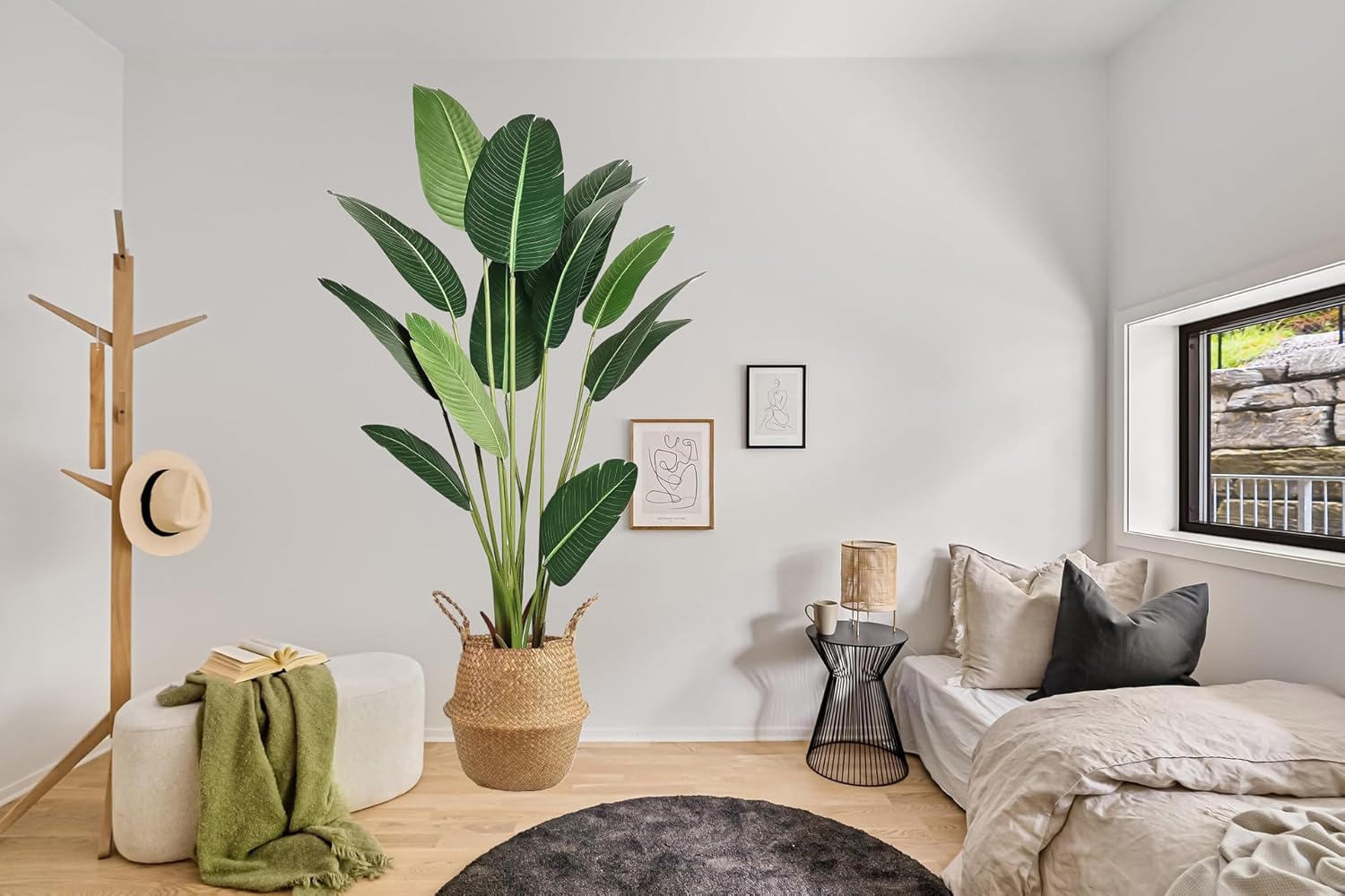Künstliche Banane Bananenpflanze Kunstpflanze Bananenbaum