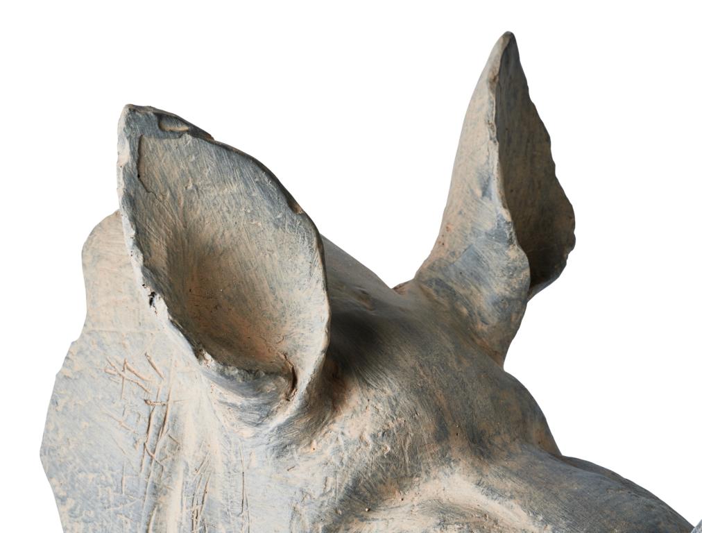 Nashorn-8 Nashorn moderne Deko-Statue