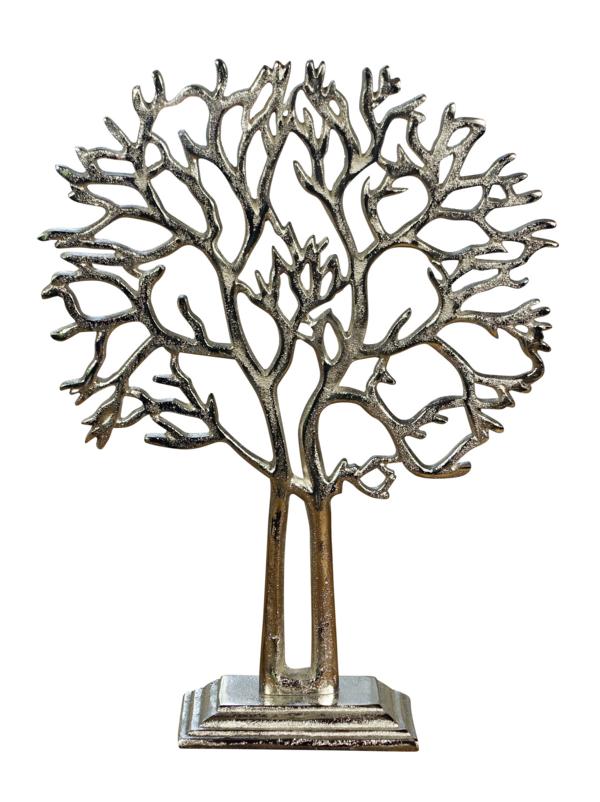 Schmuckbaum-Aluminium-Silber-MN-DE-5032-1 Schmuckbaum Silber 38 cm