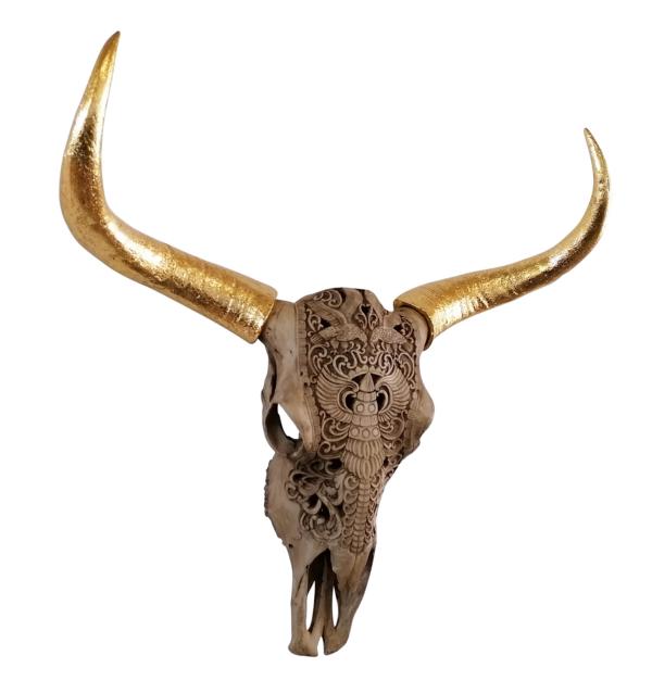 Stierkopf-Bullenschdel-XXL-Polyresin-Wanddekoration-MN-CH-4105-2