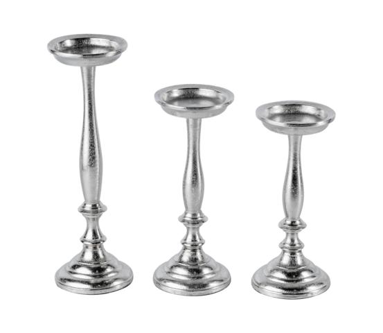 KATHRIN_BARNETZKE_Noll-191122-55 Kerzenständer Silber aus Metall (Aluminium)