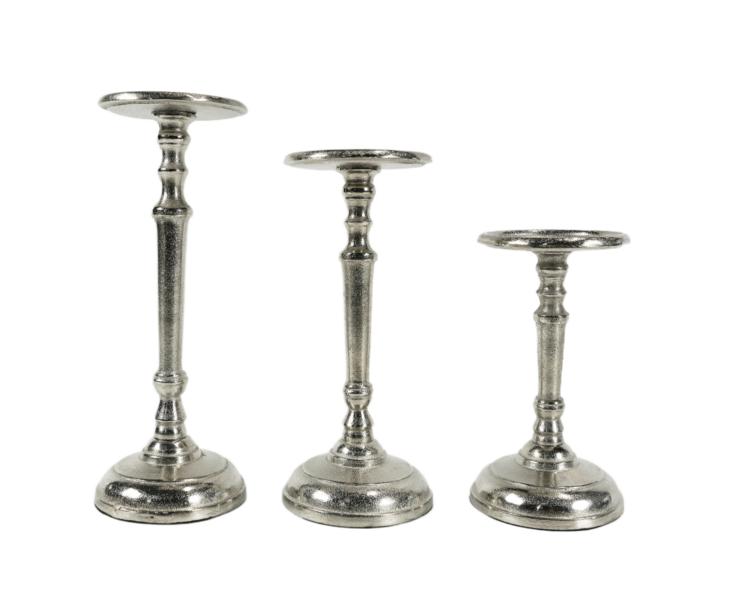 Kerzenst-nder-3er-Set-aus-Metall-in-Silber-MN-KS-8076-fotor-202312229174 Kerzenständer 3er Set für Stumpenkerzen Silber aus Metall
