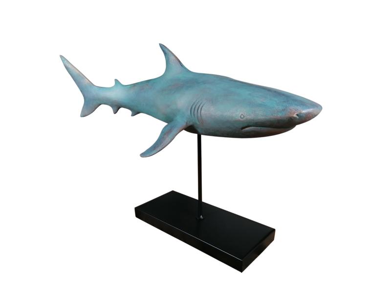 Hai Figur Statue XXL 59x24x38,5 cm