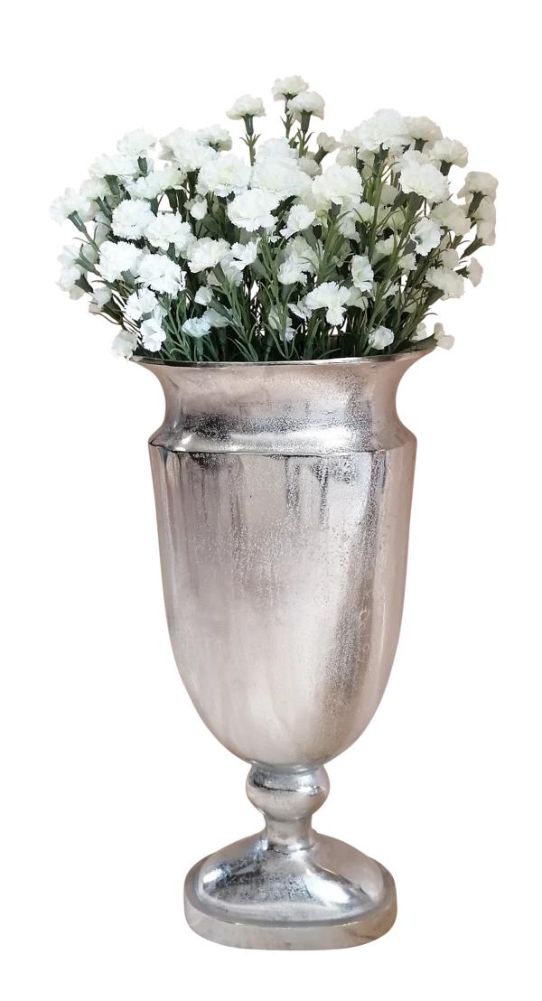 Vase Silber 66 cm