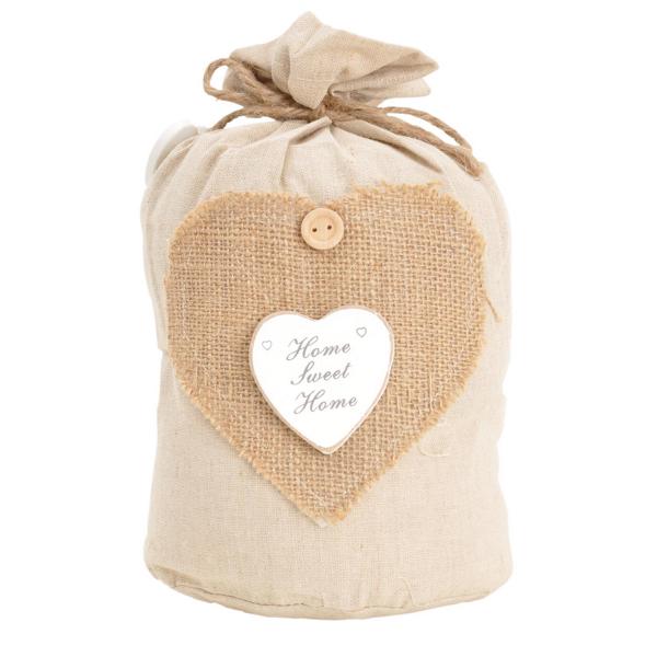 Clayre-Eef-T-rstopper Türstopper Clayre & Eef Landhausstil Sack Herz