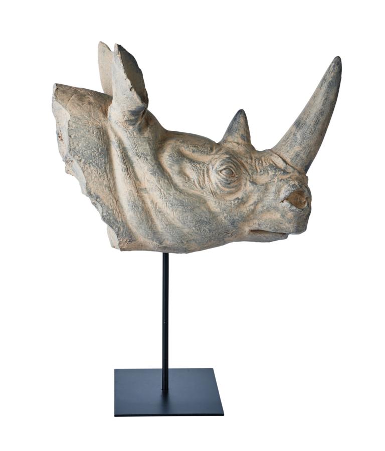 Nashorn-4 Nashorn moderne Deko-Statue