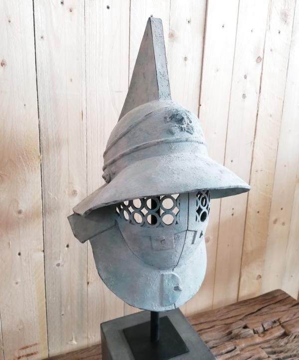 Helm-Statue-Dekoration-Polyresin-MN-CH-4101-6 Helm Deko Dekoration Gladiatoren Römer